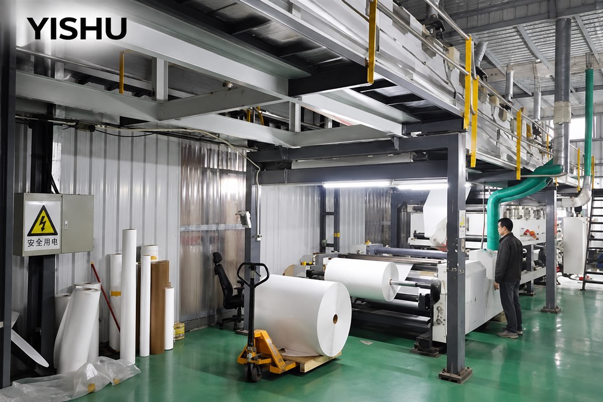 YISHU synthetic paper manufacturing line
