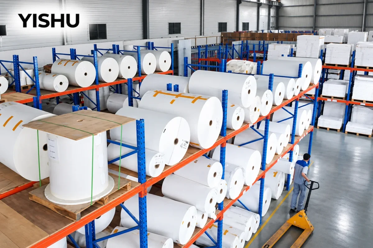 YISHU material warehouse and working environment