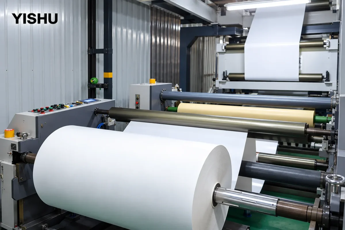 Synthetic paper production equipment