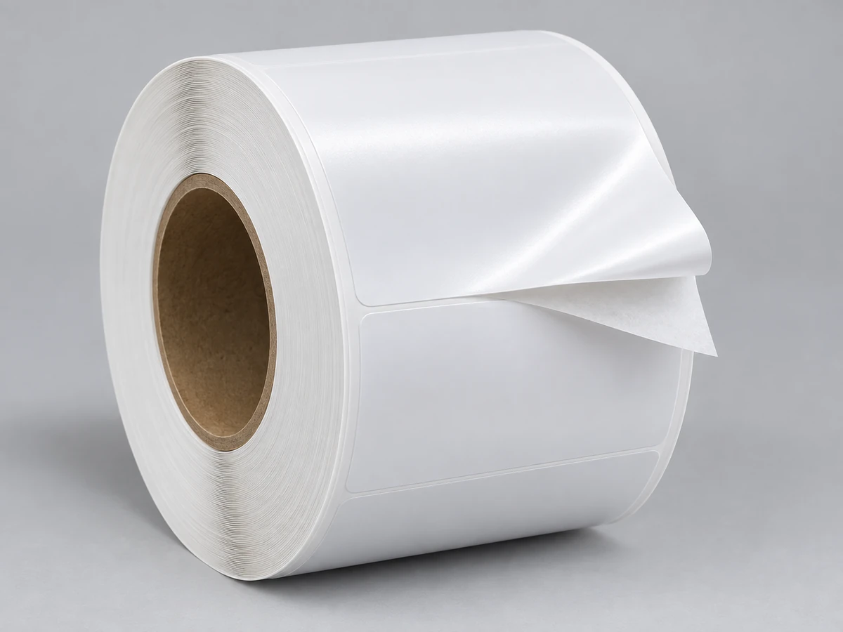 White PP Label Material