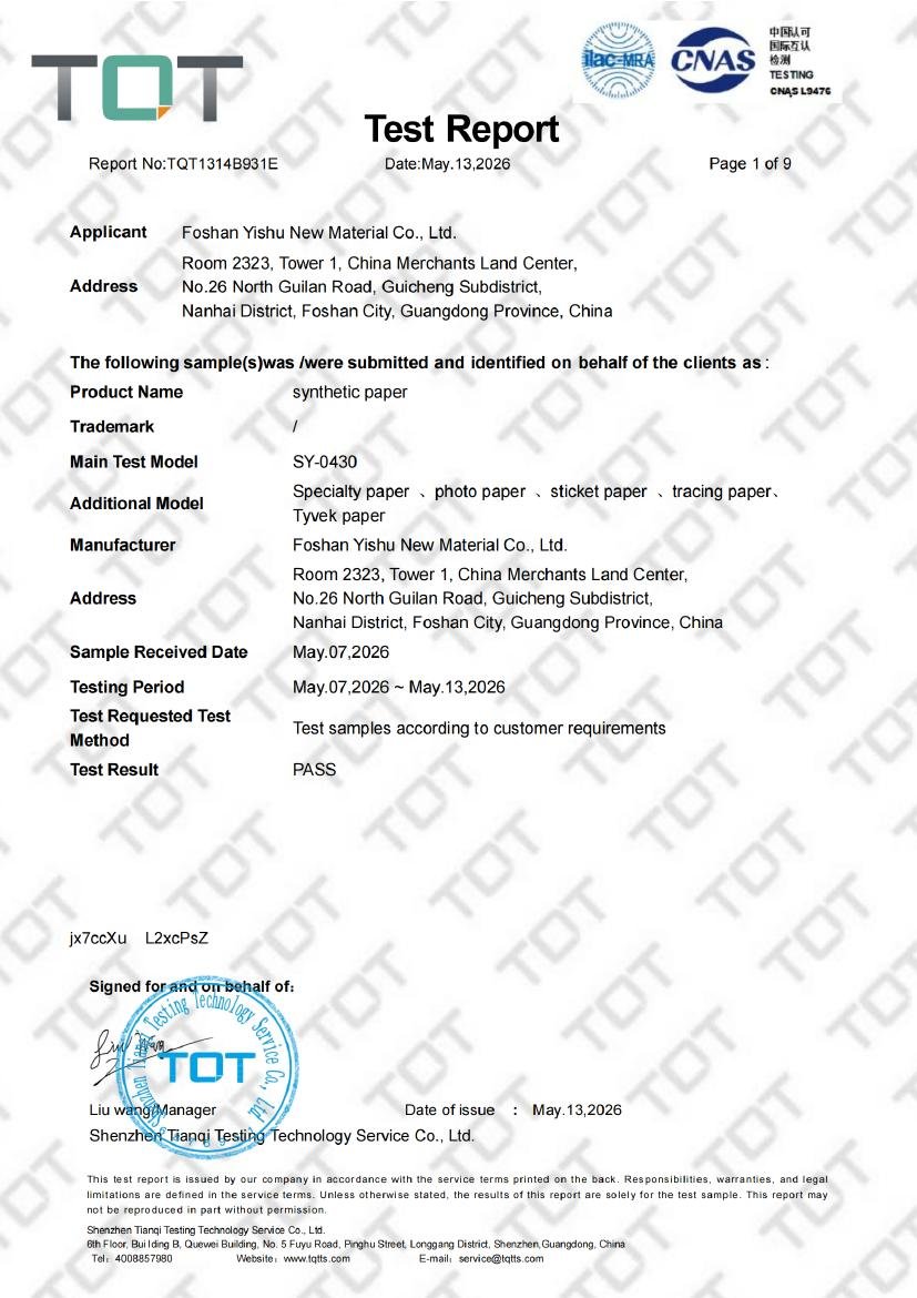 RoHS Test Report